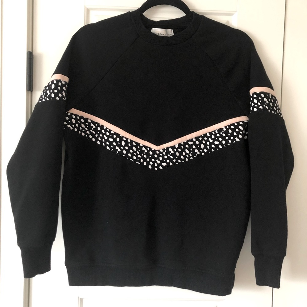 White fox boutique x Sarah’s day crewneck